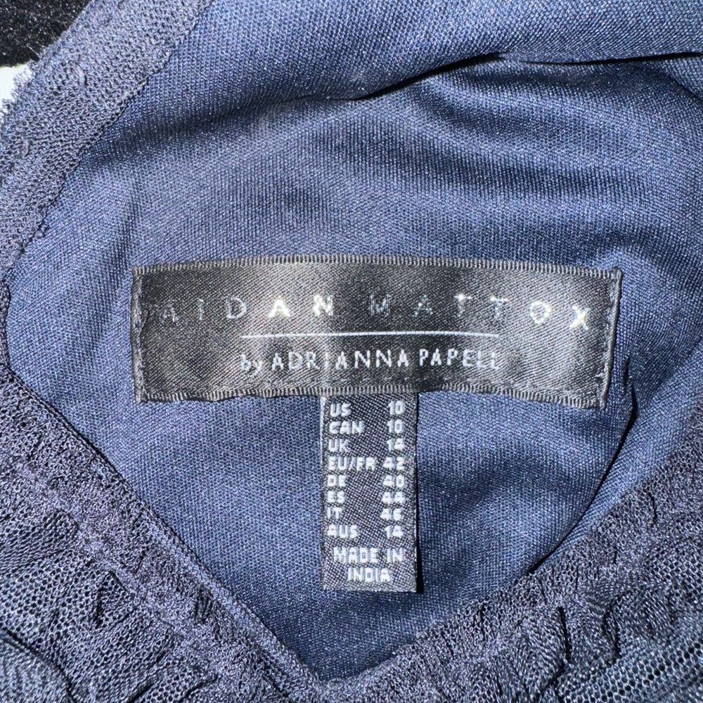 Aidan Mattox Bead & Sequin Gown - image 3